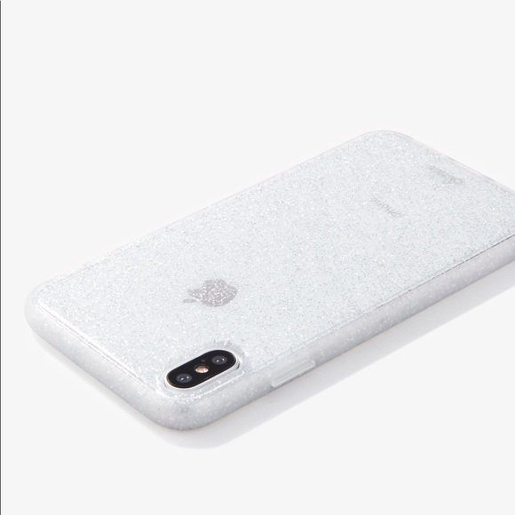 NWT Sonix iPhone Case Silver Glitter - XS Max - Picture 2 of 6